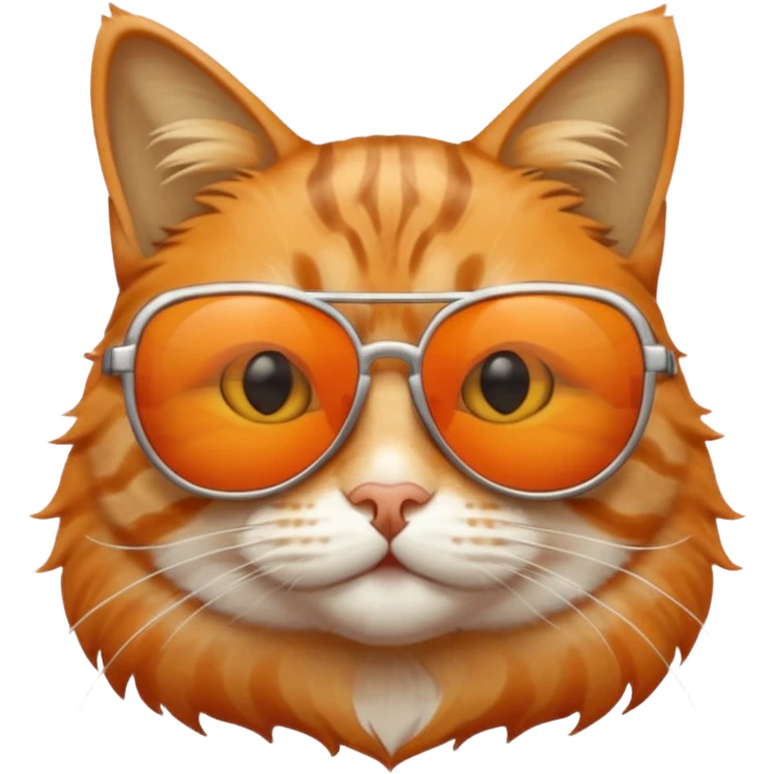 Cat wearing sunglasses emoji