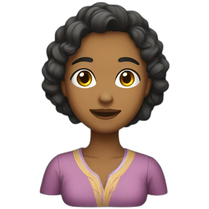 Yaya asustada emoji