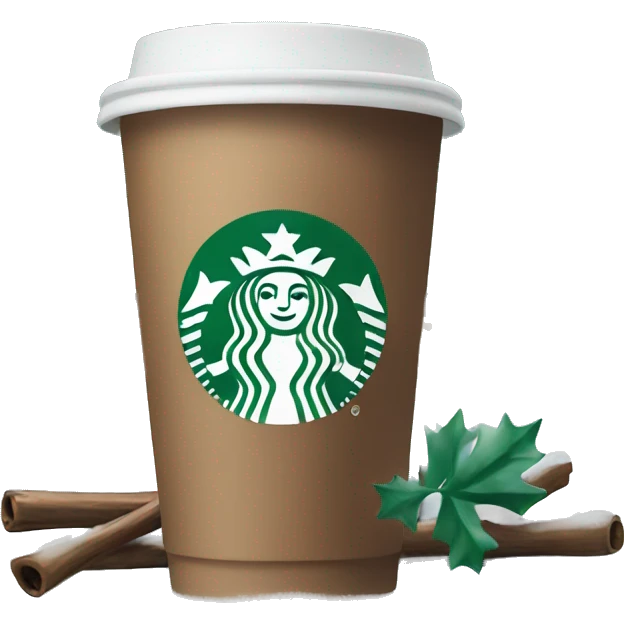 starbucks winter edition emoji