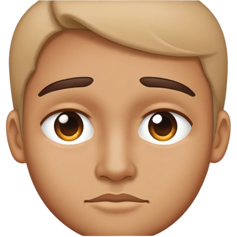Face side eying emoji