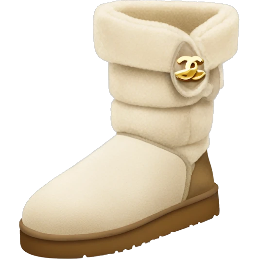 Chanel Ugg emoji