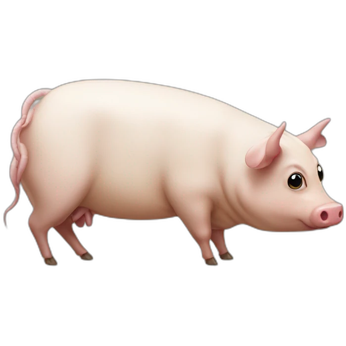 Centipede pig cow emoji