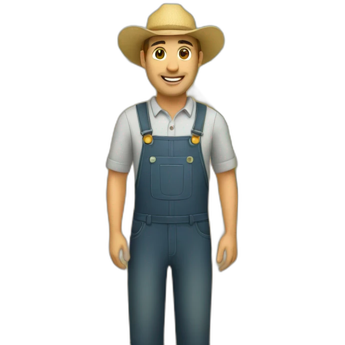 a farmer emoji