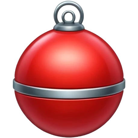 bright red bomb emoji