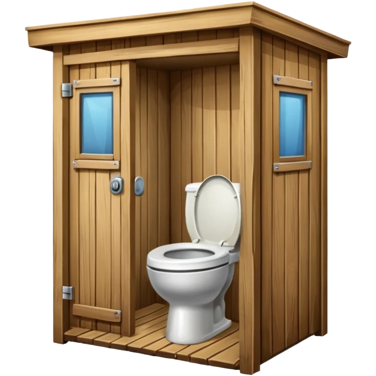 toilet cabin emoji