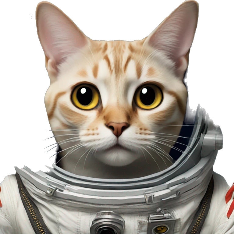 Cat in space emoji