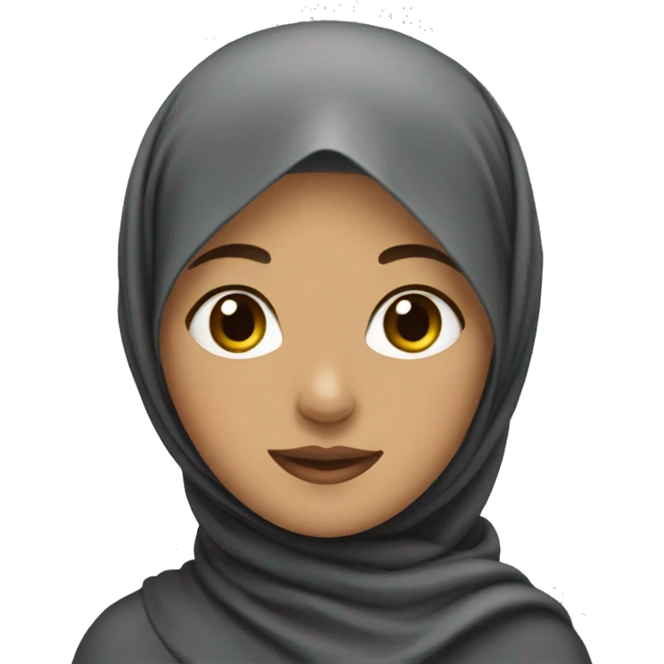 girl with hijab emoji