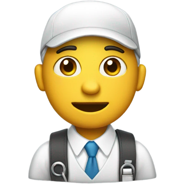 job search as a character emoji