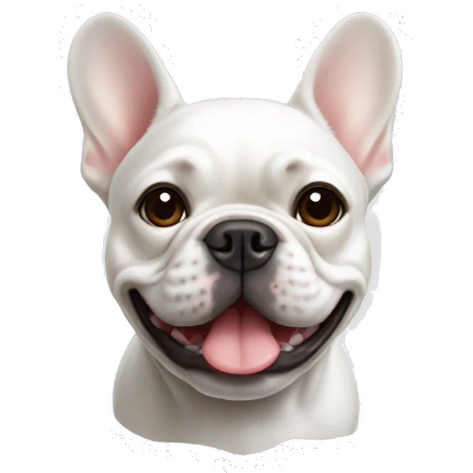 White French Bulldog emoji