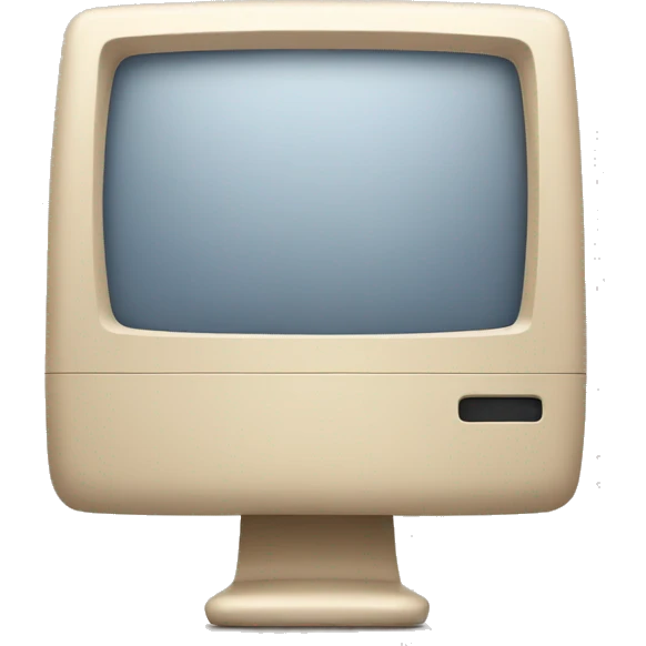 Beige iMac emoji