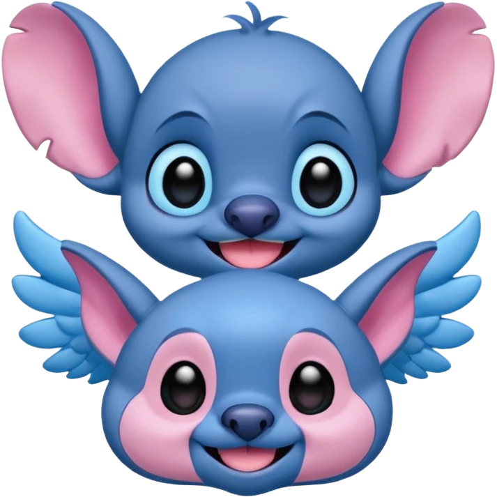 Stitch avec Angel emoji