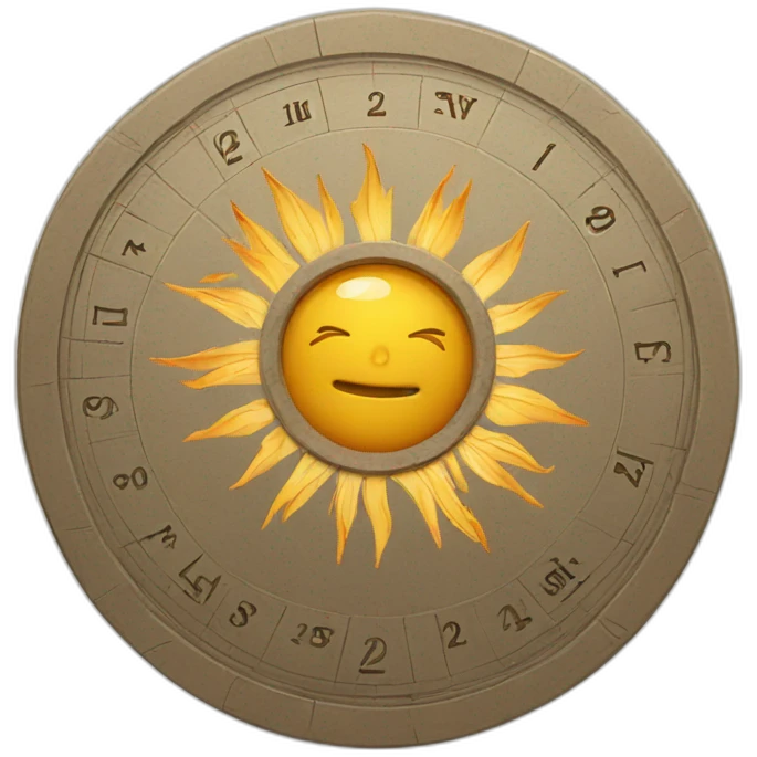 sundial emoji