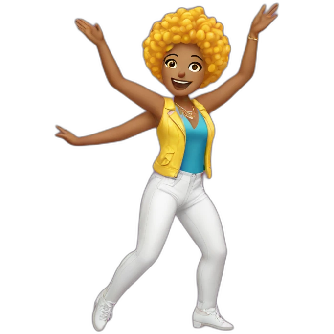 dancing gay queen emoji