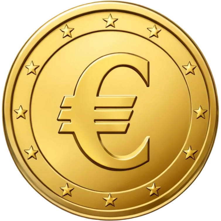 euro coin emoji