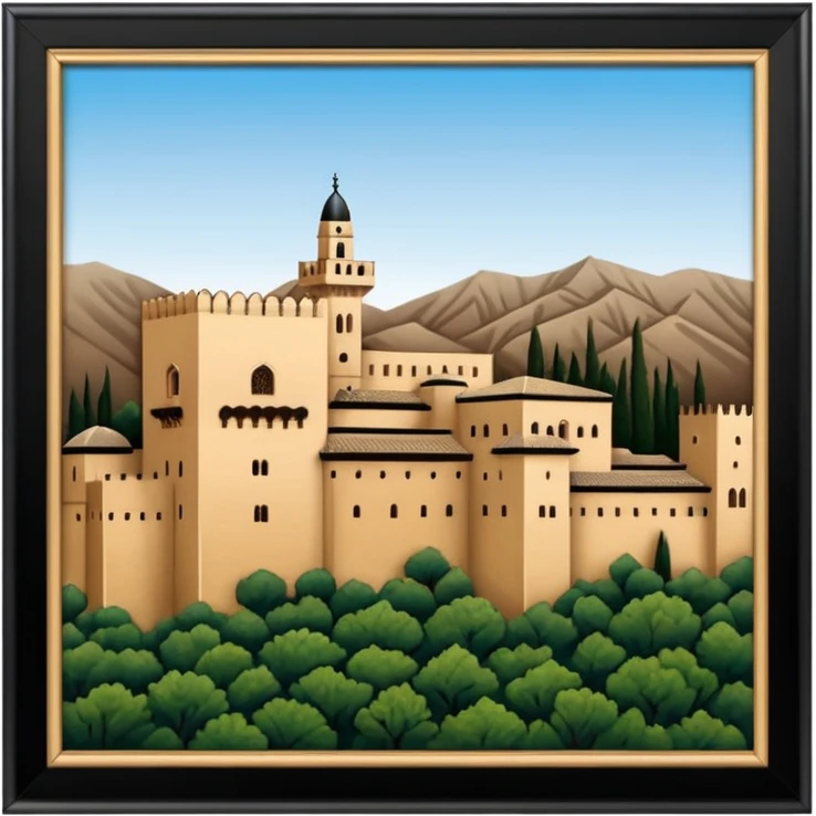 alhambra, granada emoji