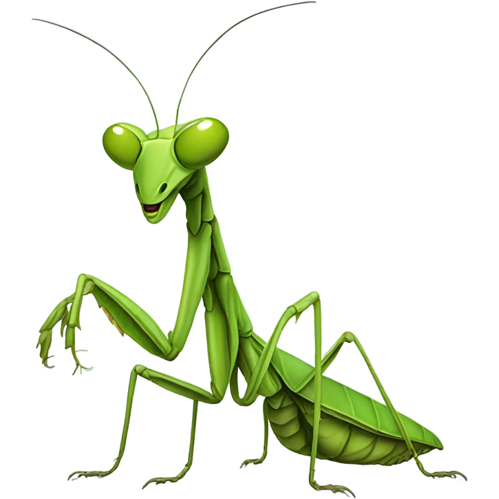 Praying mantis  emoji