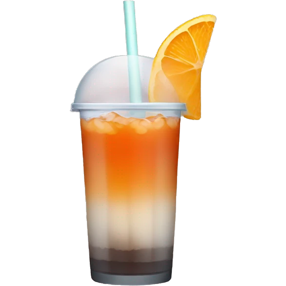 thai iced tea emoji