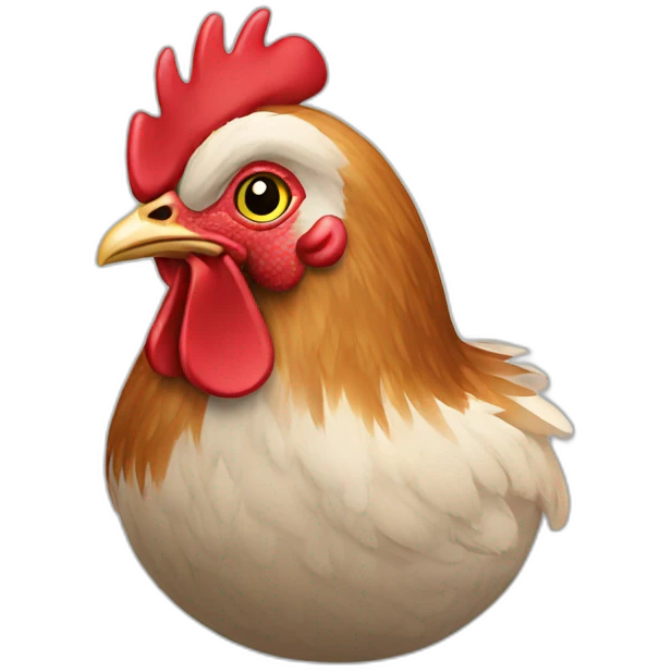Hen emoji