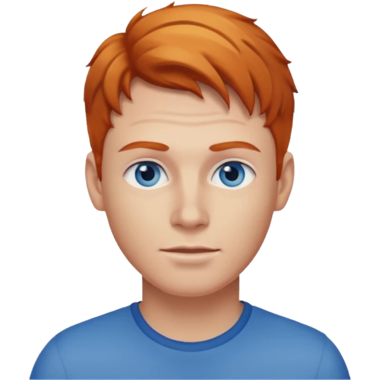 Why is he blonde make him ginger emoji