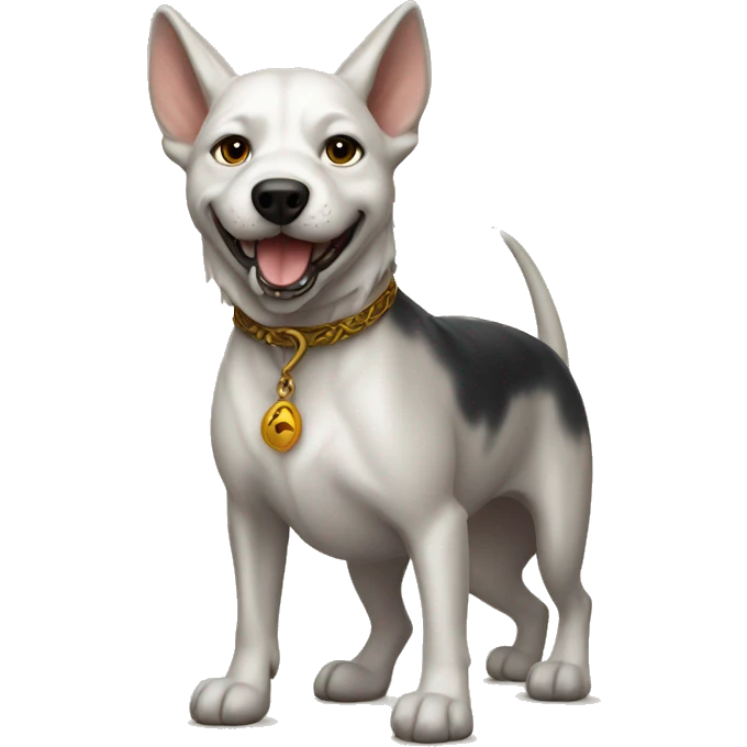 Perro con dragón  emoji