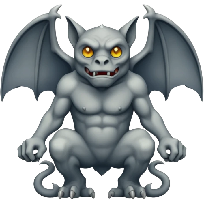 Gargoyle, full body emoji