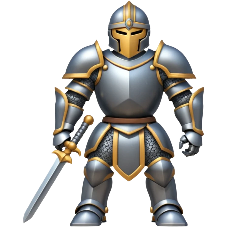 Mega knight from clash Royale emoji