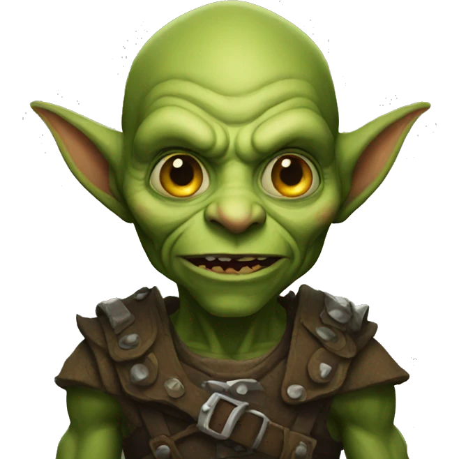 Goblin talk emoji