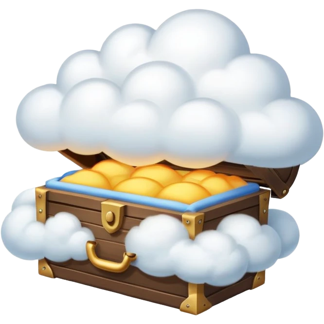 cloud chest emoji