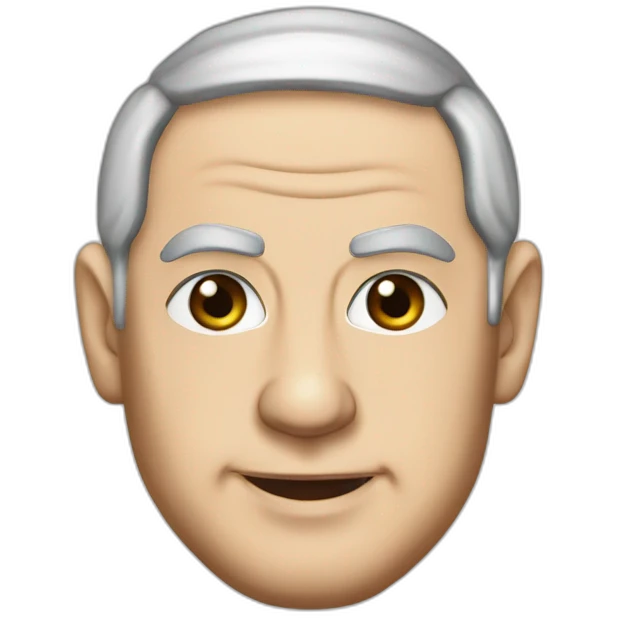 benjamin netanyahu with a yarmulke emoji