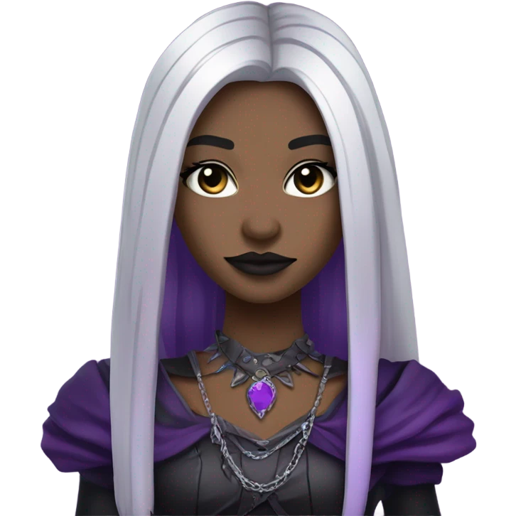raven queen from ever after high emoji