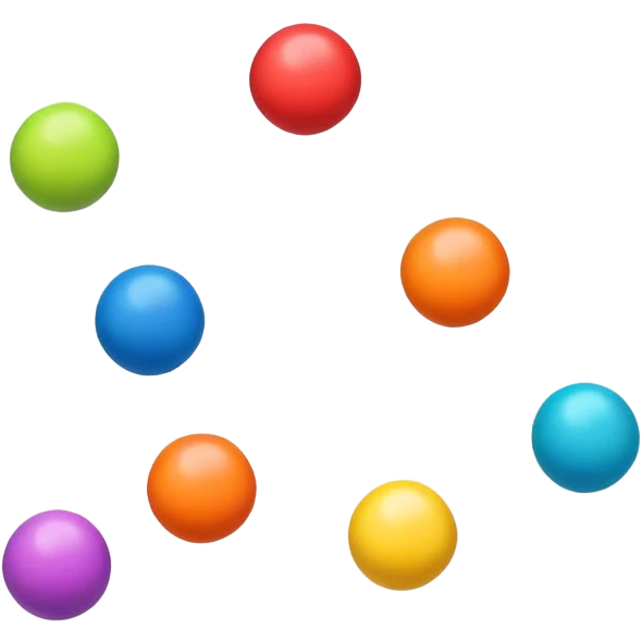 Balls running emoji