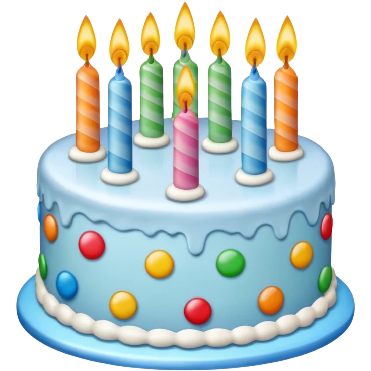birthday cake emoji