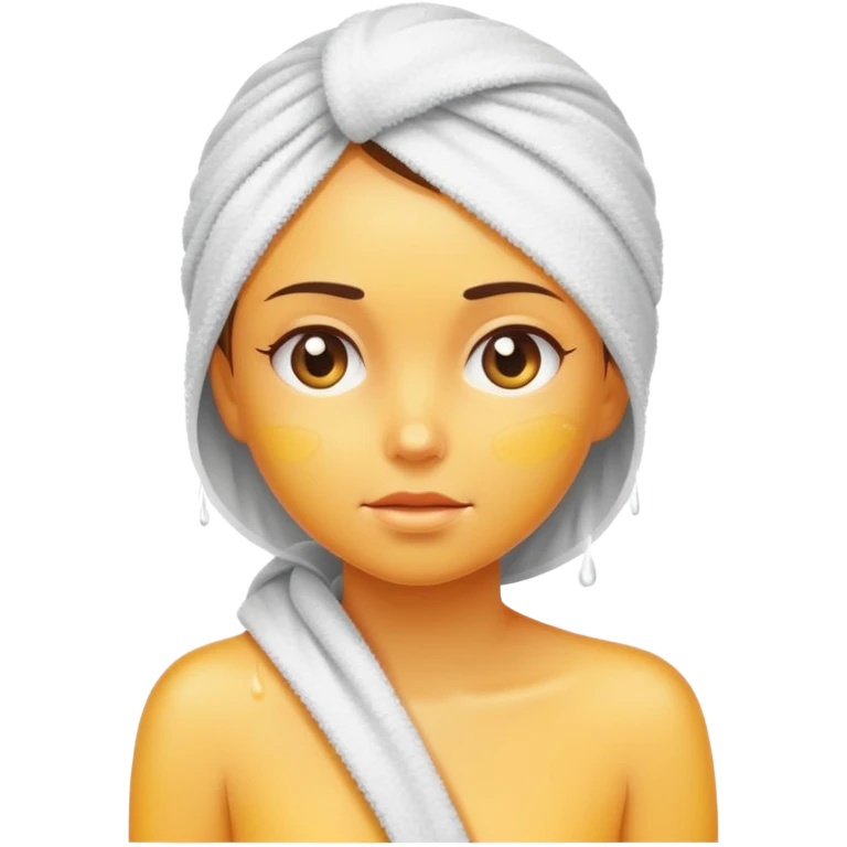 get out of the shower girl emoji