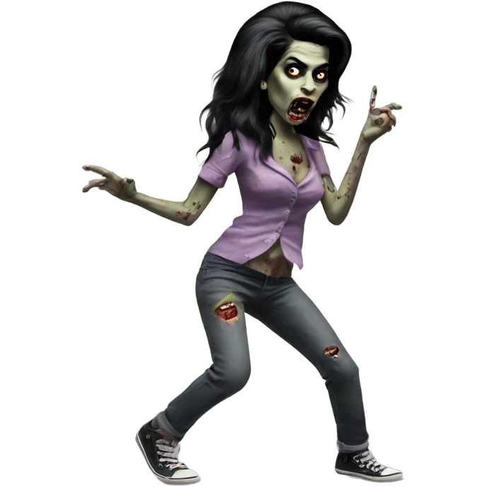 amy winehouse zombie dancing emoji