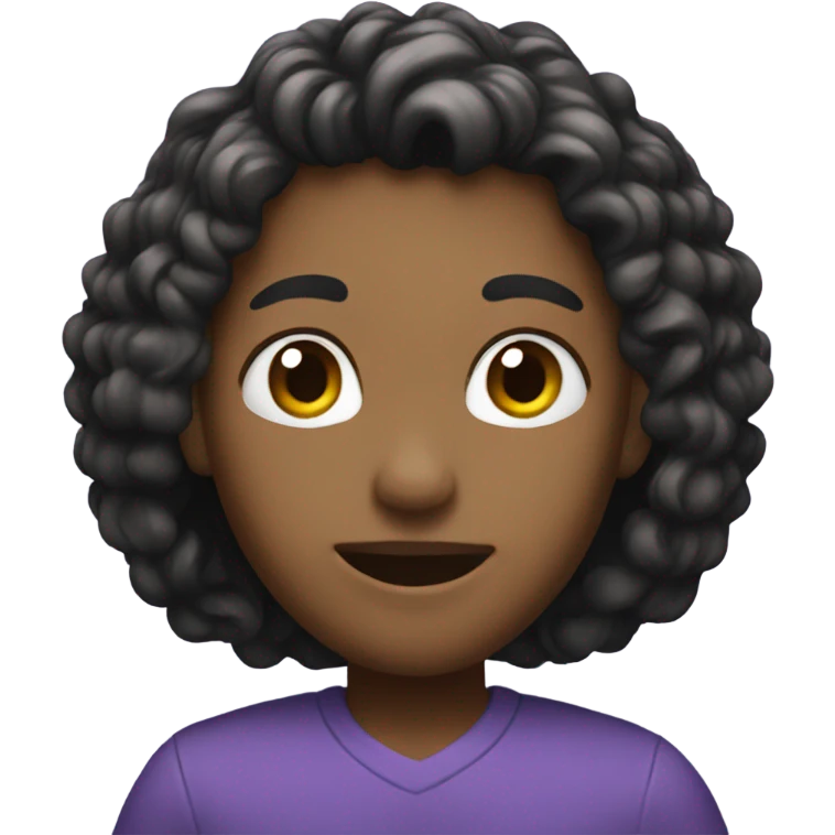 Purple hear emoji