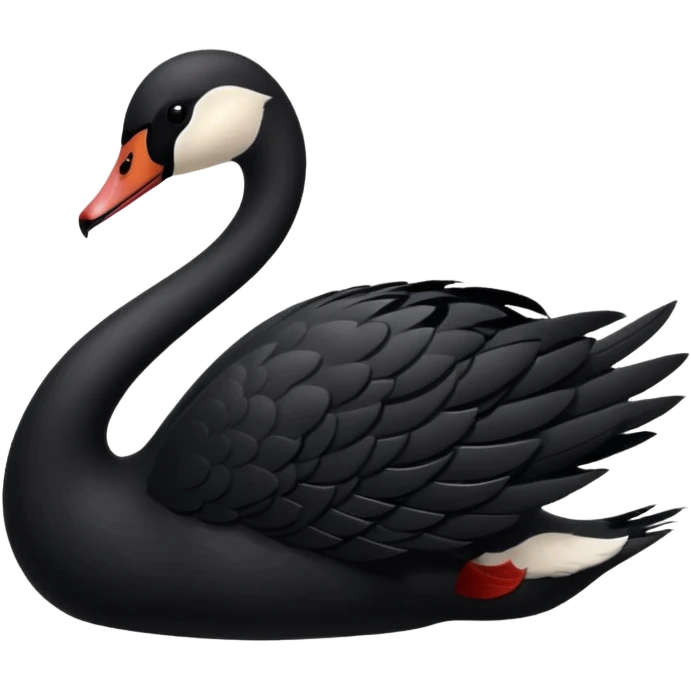 Cisne negro emoji