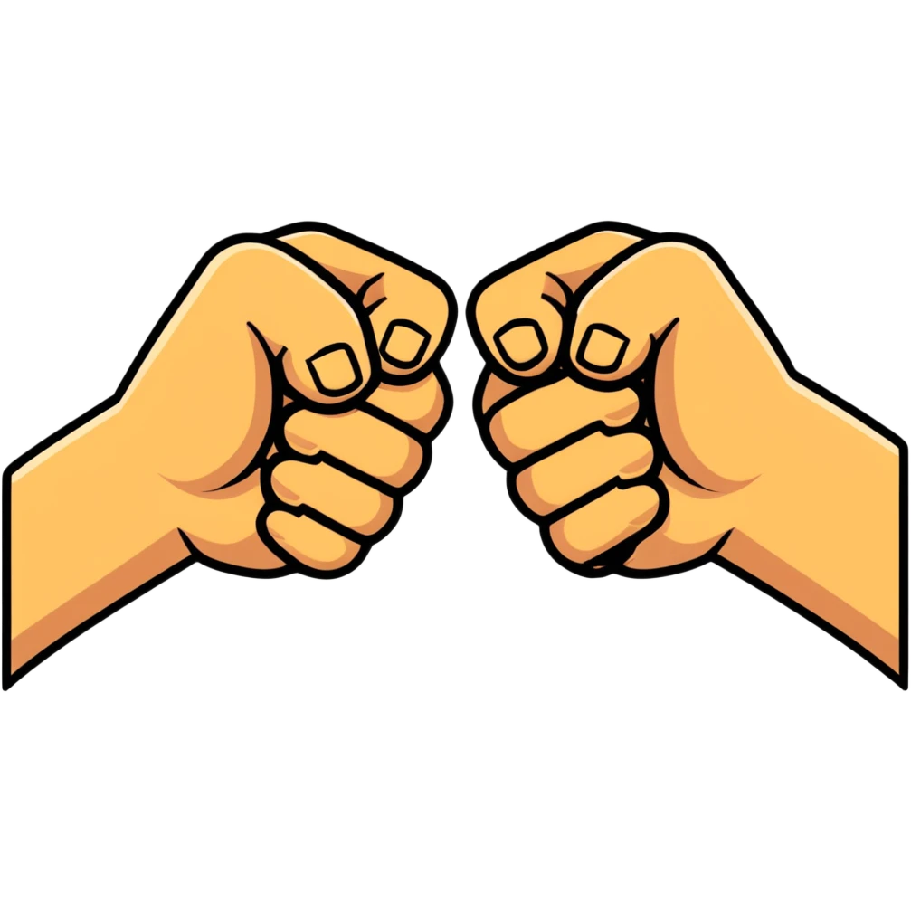 fist bump emoji