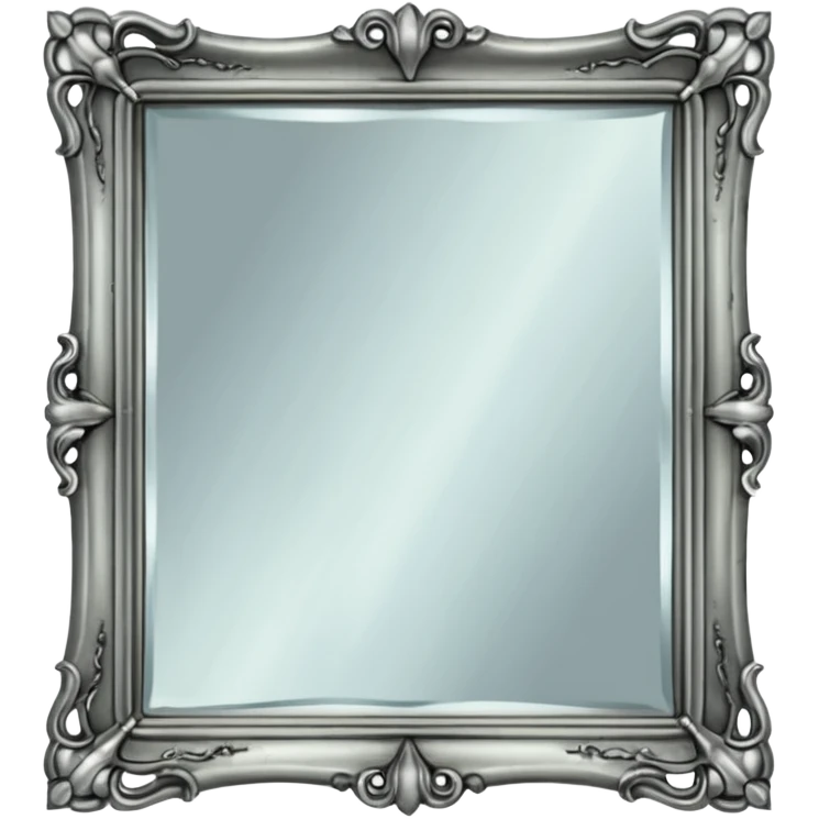 Spooky mirror emoji