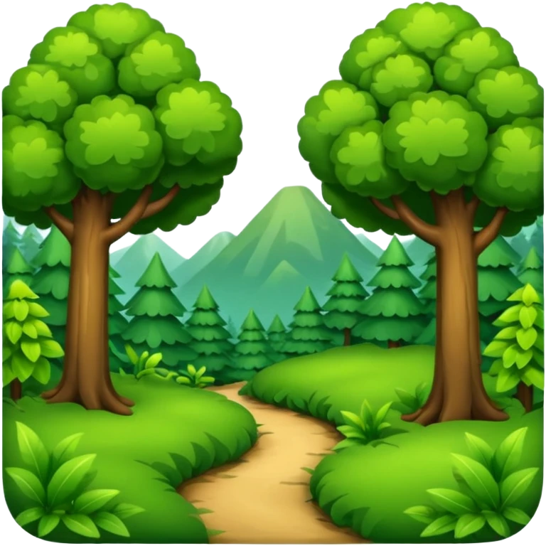Forest emoji