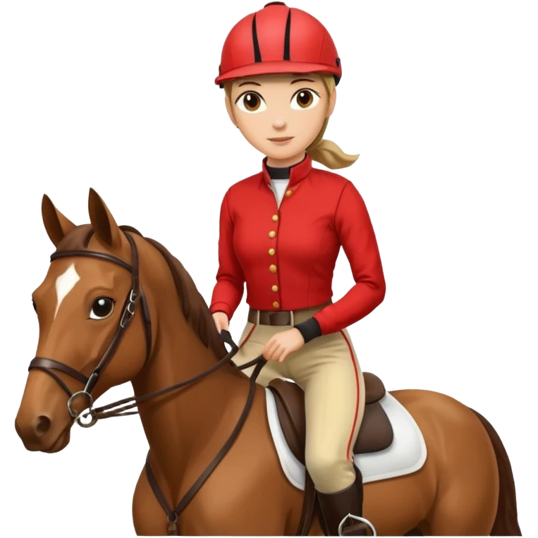 horse jockey woman emoji