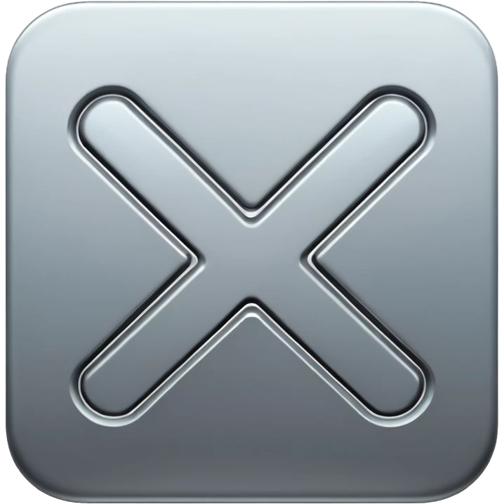 x logo emoji