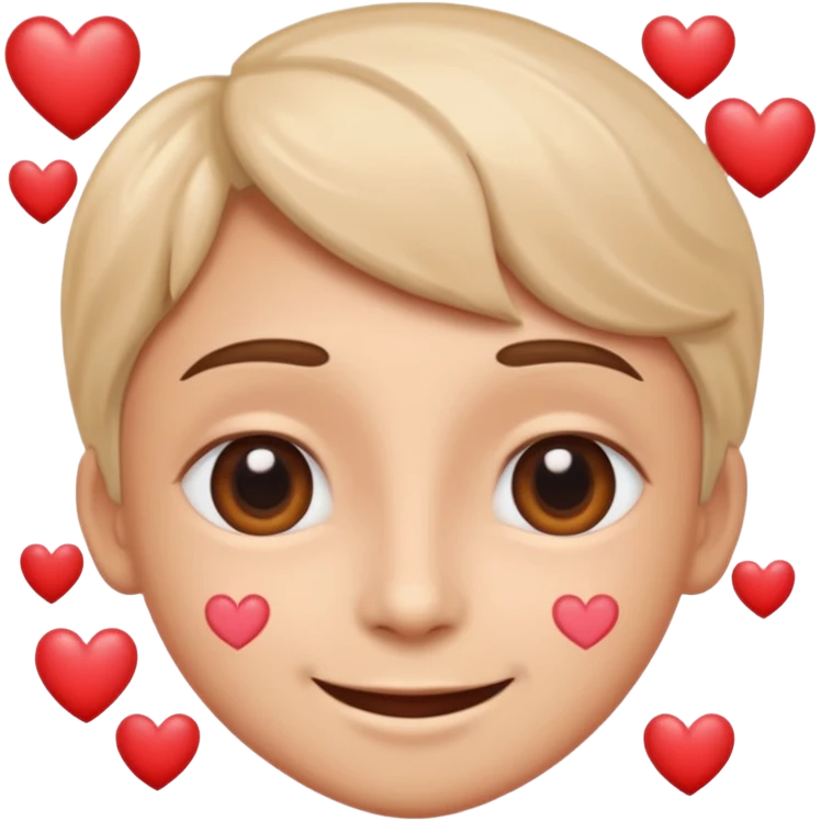 cara con ojos corazon emoji