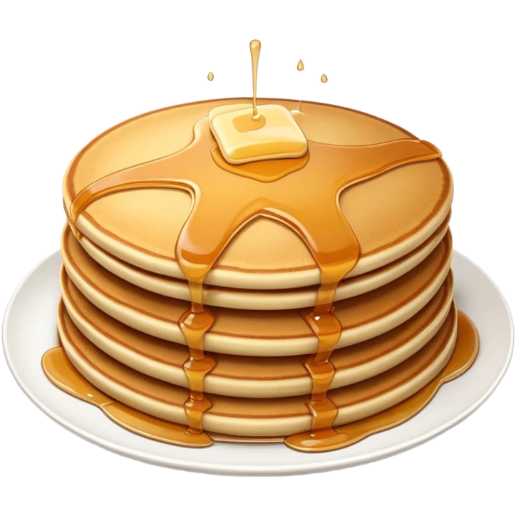 Make an emoji of branding on pancakes emoji