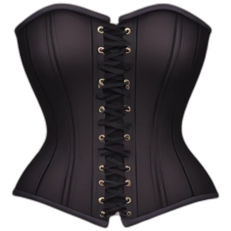 Corset top emoji