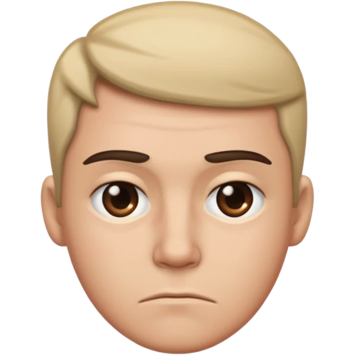 side eye with frown  emoji