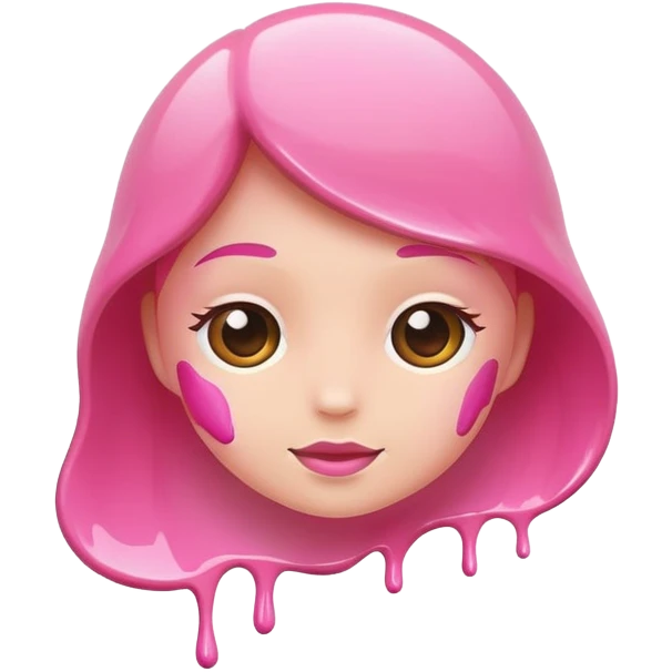 Pink emoji