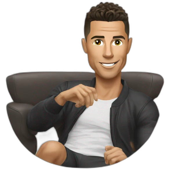 Ronaldo but emoji