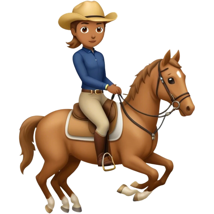 horseback riding emoji