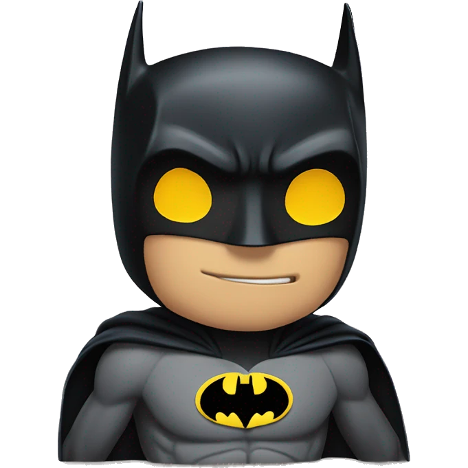 batman sit on hand emoji