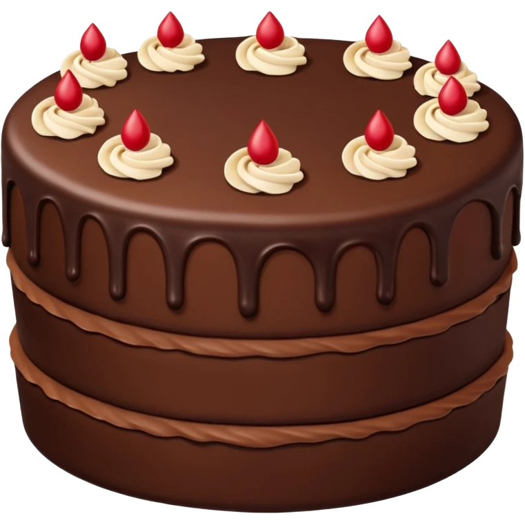 a full cake emoji